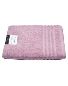Shower towel, cotton, pink, 500 gr/m2, 70x140 cm