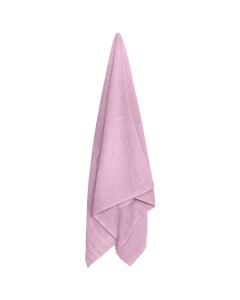Shower towel, cotton, pink, 500 gr/m2, 70x140 cm