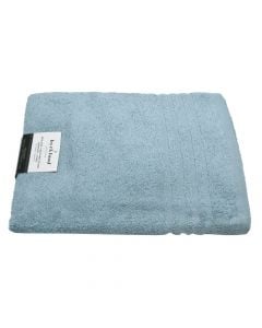 Shower towel, cotton, light green, 500 gr/m2, 70x140 cm