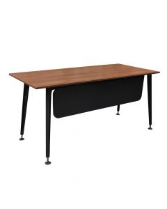 Tavolinë zyre, Legold Ps 01, syprinë melamine, strukturë metali, antrasit/lisi, 160x69x75 cm