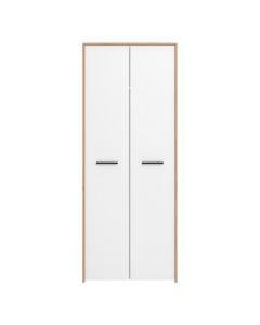 Wardrobe, Varadero 2K, melamine, artisan oak/opaque white, 80.5x53x203.5 cm