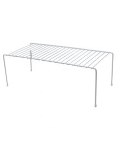 Organization shelf, in the dishwasher, 1 level, metal, white, 31x25xH13 cm