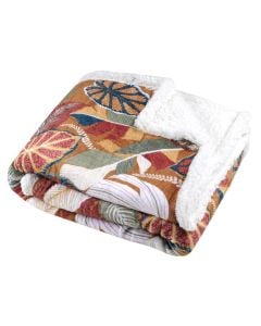 Blanket, Iguapo, single, polyester, colorful, 130x160 cm