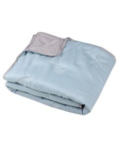 Bed spread, Nausica, polyester, blue, 130x160 cm