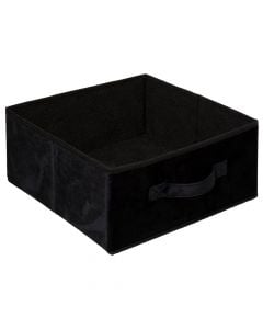 Kuti magazinimi,  katrore, polipropilen/poliester, e zezë, 31x31xH15cm