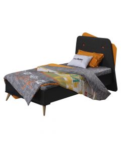 Bed, single, Extreme, melamine, colorful, 123x207xH118 cm