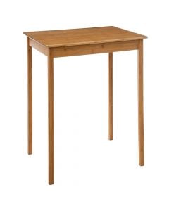 Tavolinë bari, bambu, natyrale, 105x80xH60 cm