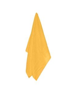 Face towel, cotton, mustard, 450 gr/m², 50x90 cm