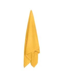 Shower towel, cotton, mustard, 450 gr/m², 70x140 cm