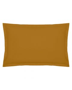 Këllëf jastëku, Landiha, pambuk, kafe, 50x70 cm