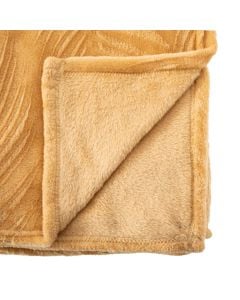 Batanije, tek, Zoa, poliester, e verdhë, 125x150 cm