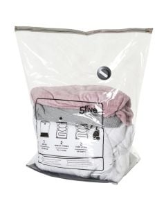 Airproof packaging bag, L, polyethylene, transparent, 105x100xH44 cm