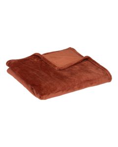 Batanije, poliester, terrakotë, 125x150 cm