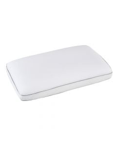 Pillow, Memoform Superiore Deluxe Maxi Standart 15, white, 72x42x15 cm