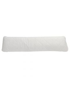 Jastëk, Body Pillow, copa sfungjeri memory, mikrofibër, e bardhë, 40x145 cm
