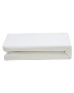 Mbrojtese dysheku kundra ujit, tek, poliestër, e bardhë, 90x200+30 cm