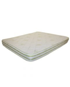 Double vacuum mattress Aloe Vera, sponge, 140x190xH16 cm