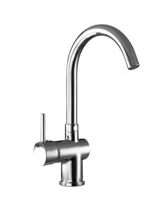 Sink mixer, Reno 90208, chrome, flexi pipes