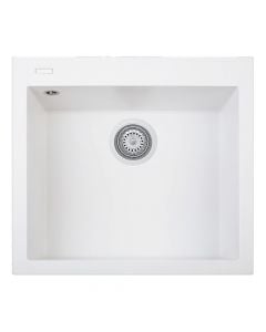Granite sink, One-90, 1 pit, white, 56x50x20