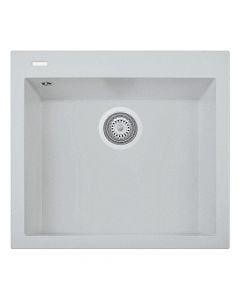 Granite sink, One, 1 pit, aluminum, 56x50x20cm