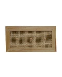 Varëse rrobash, druri, kafe, 5x30xH15 cm