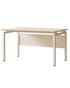 Tavolinë zyre, melaminë, e bardhë, 160x80xH74 cm