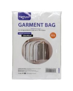 Ҫantë rrobash, poliestër, e bardhë, 60x90 cm