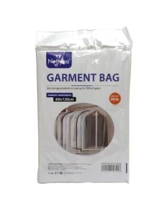 Ҫantë rrobash, poliestër, e bardhë, 60x120 cm