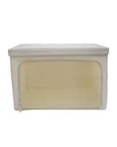 Storage box, fabric, assorted, 50x40xH33 cm