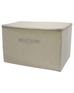 Storage box, fabric, assorted, 49x37xH31 cm