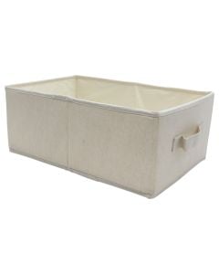 Storage box, fabric, assorted, 40x25xH16 cm