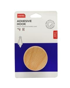 Varëse me ngjitje, shumëfunksionale, druri, dru natyral, 7.2x4.5 cm