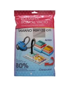 Vacuum packing bag, PVC, clear, 90x120 cm