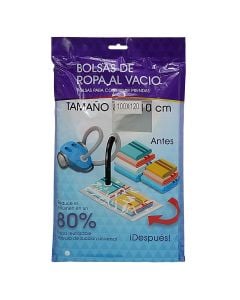 Vacuum packing bag, PVC, clear, 100x120 cm