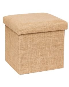 Storage box, MDF, brown, 31x31xH31 cm