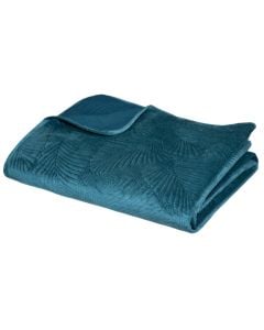 Bed cover, polyester, leaf green, 240x260xH0.5 cm