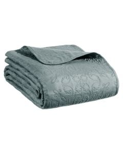 Bedspread Arabes, polyester, blue, polyester, 240x260 cm