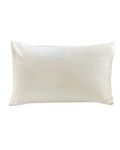Pillow case (water proof), polyester and cotton, white, 50x80 cm
