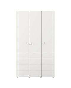 Warderobe, Nevis, MDF and melamine, opac white/artisan oak , 117x51.5xH207.5 cm