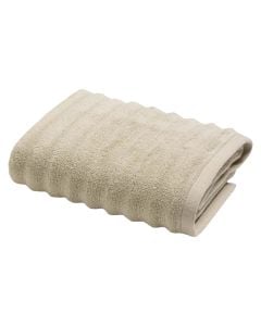 Towel, 100% cotton (500g/m2), beige, 50x90 cm