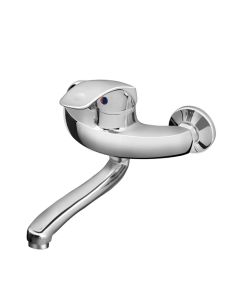 Sink mixer, Rubineta &, zinc, silver