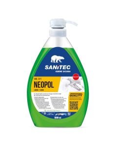 Cleaning detergent, "Sanitec", dishwashing , 1000 ml , lemon, q piece