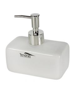 Soap dispenser LINEA DUBLINO - white  porcelain