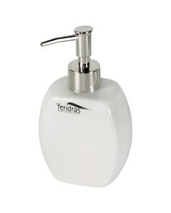 Soap dispenser LINEA PARIGI - white  porcelain