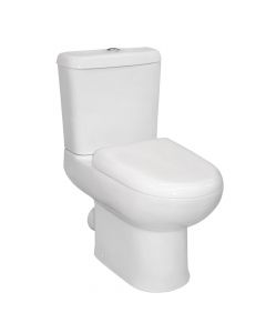 WC, Atlanta, me montim ne toke, dalje anesore, porcelan, e bardhe, 61x37xH76 cm
