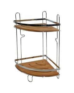 Corner shelf rack 19.5x19.5x36.5 cm