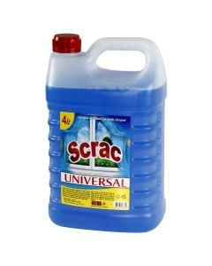 Detergjent pastrimi universal, "Scrac", për xhama, 4lt, 1 copë