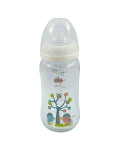Normal Glass Bottle With Wide Neck 240ml