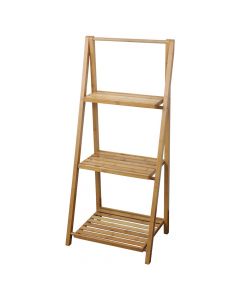 Multyfunctional shelf rack, 45x32x100 cm,bambu material