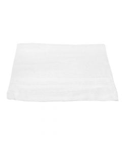 Guest towel, 100% cotton, white, 500 gr/m², 30x50 cm